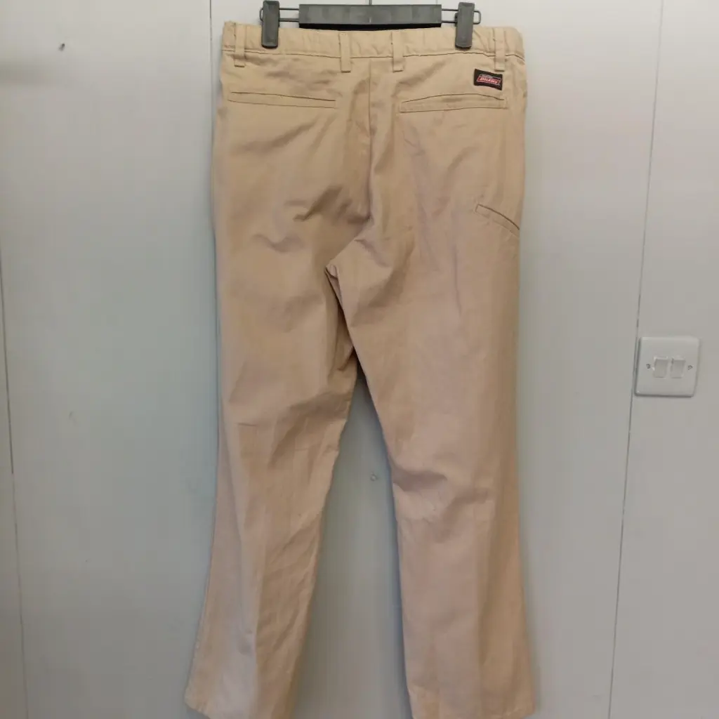 Tan Dickies straight leg chino trousers Red Cactus size UK 32 leg 30 inch 3.webp