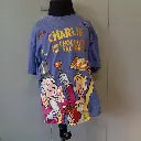 Charlie and the Chocolate Factory graphic tee - blue and yellow retro age 5-6 years 2.webp