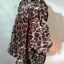 Leopard print poncho wildstyle faux fur hooded wrap 2.webp