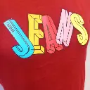 Red Carrera Jeans graphic crew neck t-shirt 2.webp