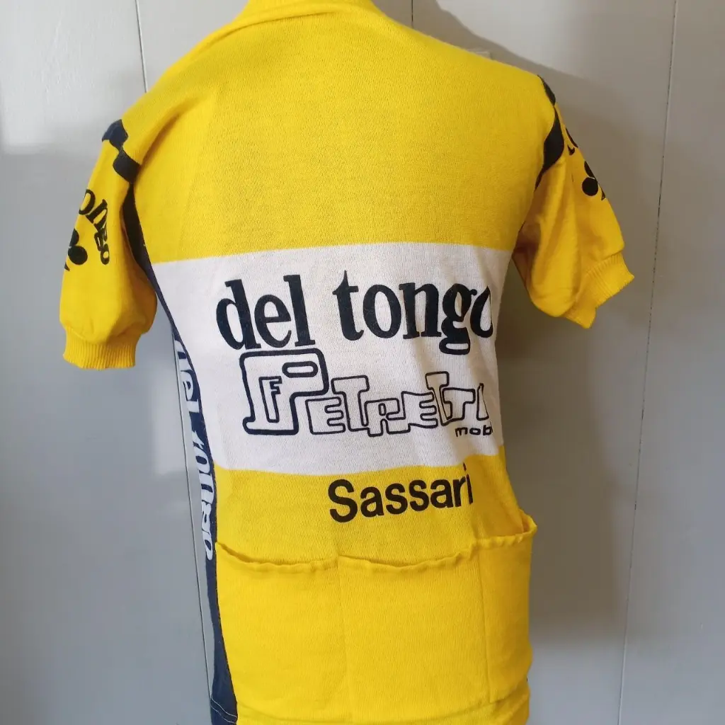 Vintage Sassari Fetretti Deltongo Parentini Cycling Jersey 1971 6.webp
