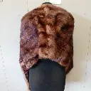 vintage brown muskrat fur stole cape 1940s 5.webp