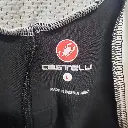 White and red Castelli cycling bib shorts 3.webp
