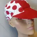 Rare Vintage Morvelo polka dot cycling cap 1990s 3.webp