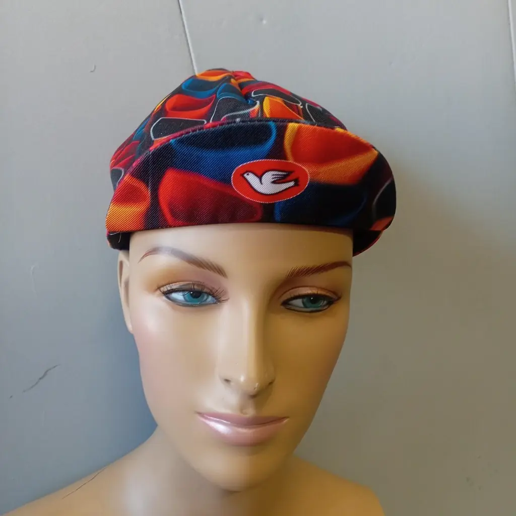 Vintage Cycling cap design by Argentinian Artist Esteban Diacono for the Cinelli Art Program 2.webp