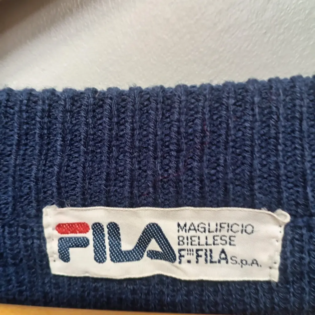original 80s Fila Maglificio Biellese Wool Sweater 2.webp
