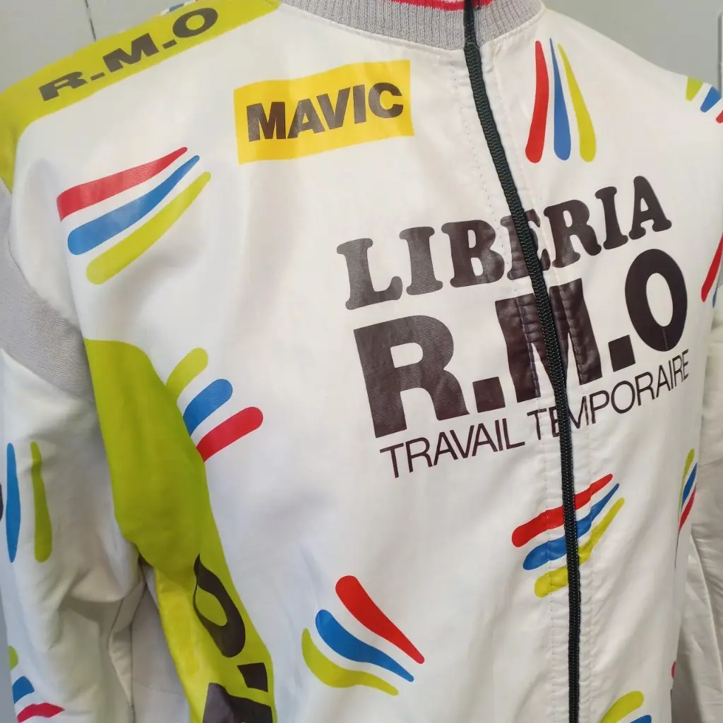 Rare vintage Mavic Liberia RMLO Travail Temporaire jacket 2.webp