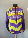 Nico lapage Sportwear Cycling Jacket 1990s vintage purple and yellow 2.webp