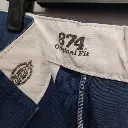 Dickies 874 navy blue denim jeans skater style size UK 34  leg 30 2.webp
