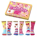 Cake Box 6 X Oddsocks Giftbox UK size 4-8
