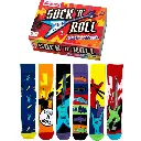 Sock n Roll 6 Odd Socks UK size 6-11 