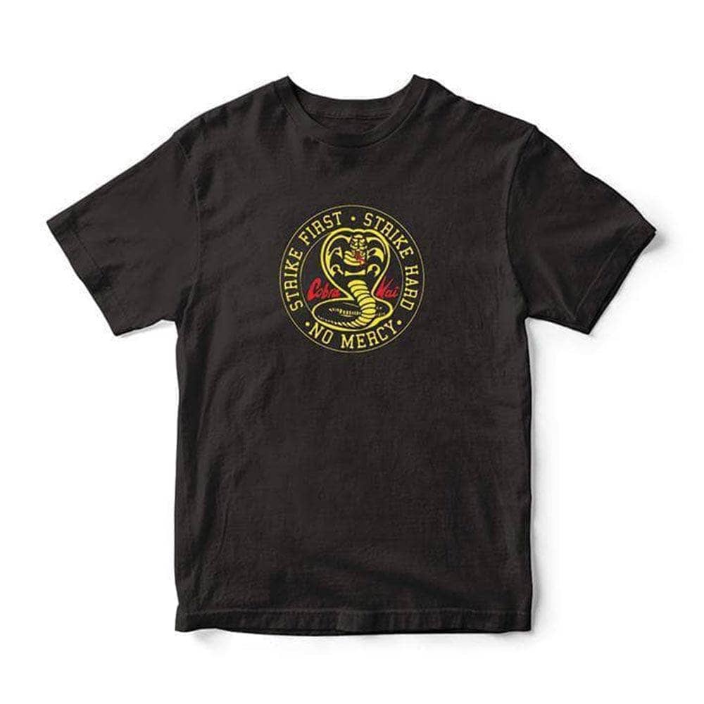 Cobra Kai No Mercy Black Short Sleeve T-Shirt