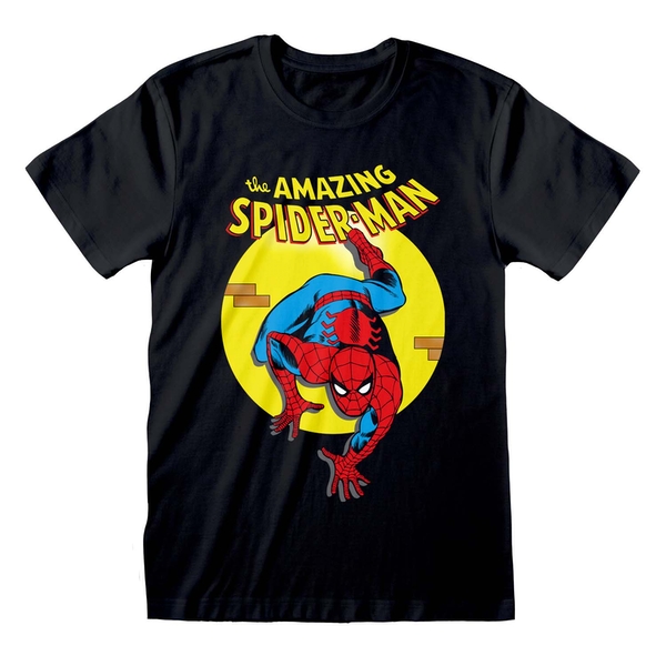 Marvel Comics Spider - Amazing Spider-Man Unisex Medium T-Shirt  Black
