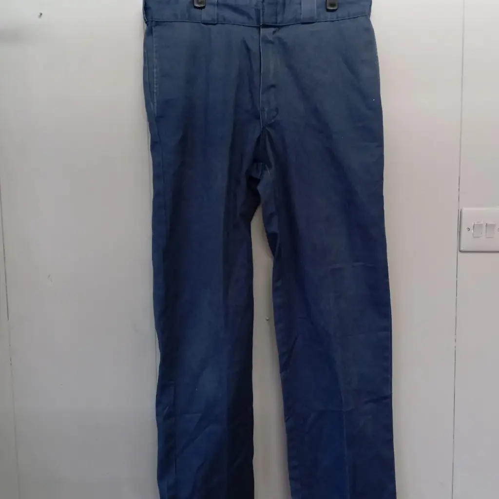 Dickies 874 navy blue denim jeans skater style size UK 34  leg 30