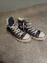 Navy blue Converse All Star Chuck Taylor high tops skater Size 6 Style 3J233 Trainers Sneakers