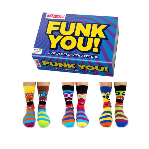 Funk You Odd Socks UK size 6-11