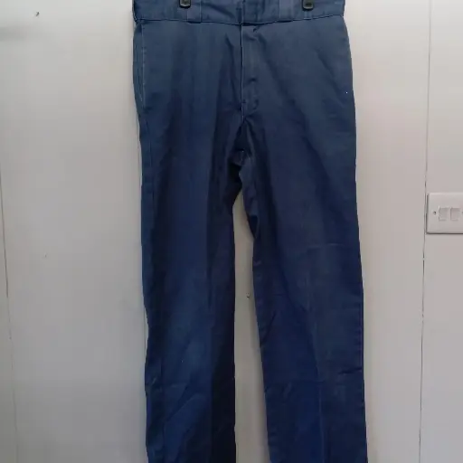 Dickies 874 navy blue denim jeans skater style size UK 34  leg 30