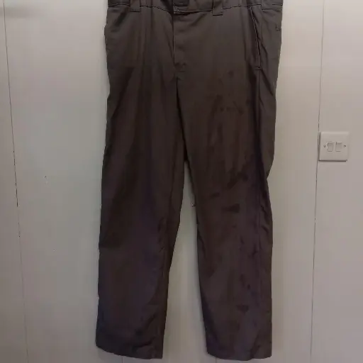 Dickies grey cargo trousers skater slim straight size UK 38 leg 32 inch