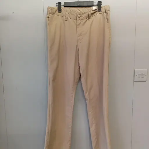 Tan Dickies straight leg chino trousers Red Cactus size UK 32 leg 30 inch