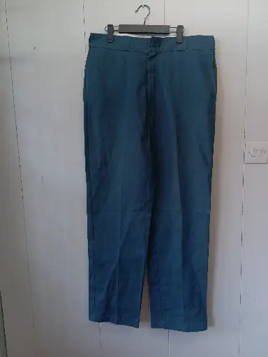 Blue Dickies 874 straight leg trousers skater Size UK 38 leg 34 inch streetwear